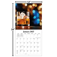 Whiskey 2027 Wall Calendar
