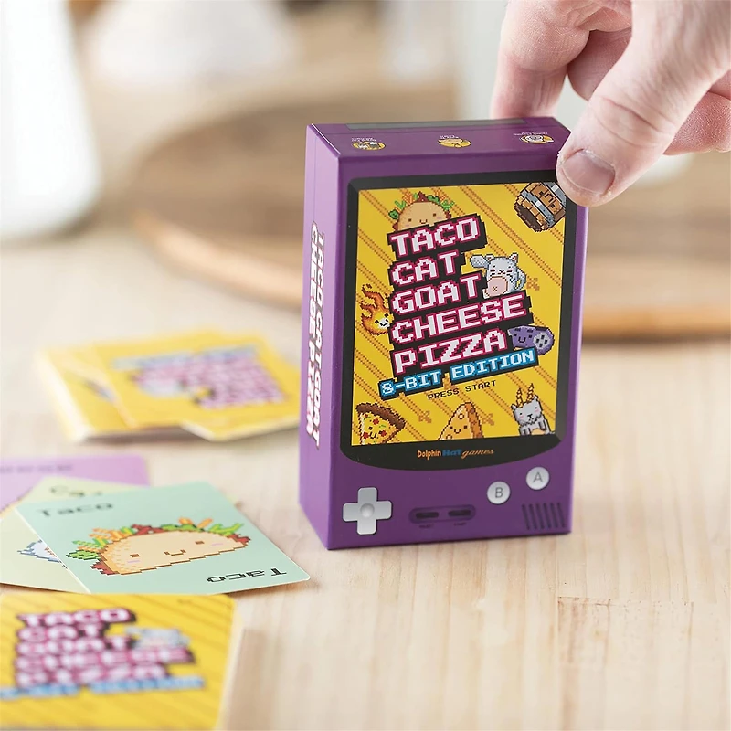 Taco Cat Goat Cheese Pizza: 8-Bit Edition