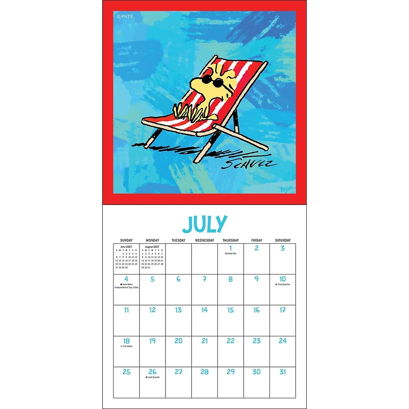 Peanuts @Snoopygrams 2027 Mini Calendar