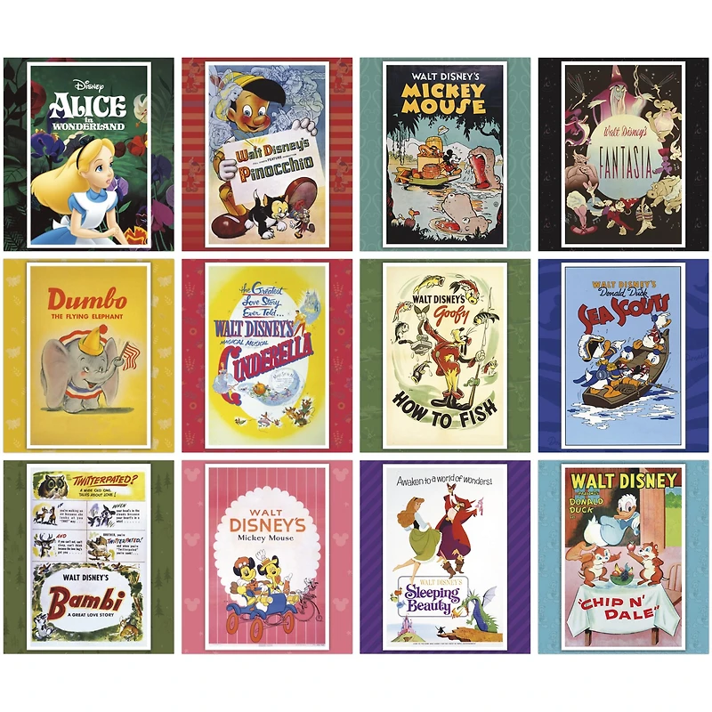 Disney Classics Poster 2026 Calendar