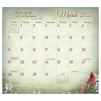 Songbirds of Faith 2027 Mini Magnetic Calendar