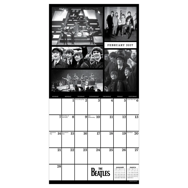Beatles 2027 Mini Calendar