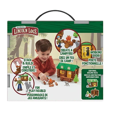 Lincoln Logs On The Trail 59pc