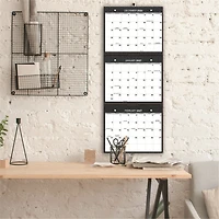 Office Tri-View 2027 Wall Calendar