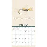 Art Of The Fly 2026 Wall Calendar