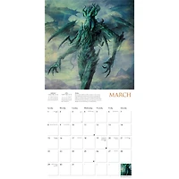 Lovecraft: Illustrated By Jason Engle 2026 Wall Calendar - Online Only