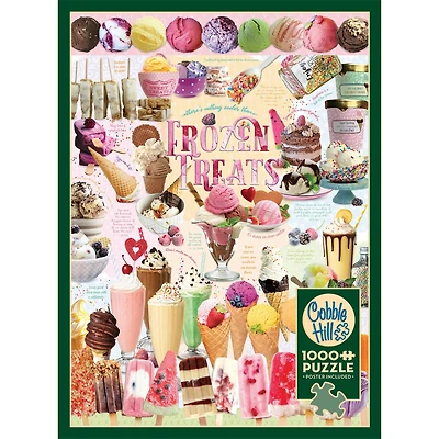 Frozen Treats 1000 Piece Puzzle Cobble Hill