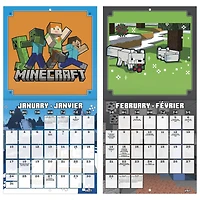 Minecraft 2027 Mini Calendar