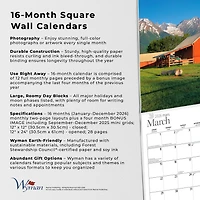 Canada 2026 Wall Calendar - Online Only