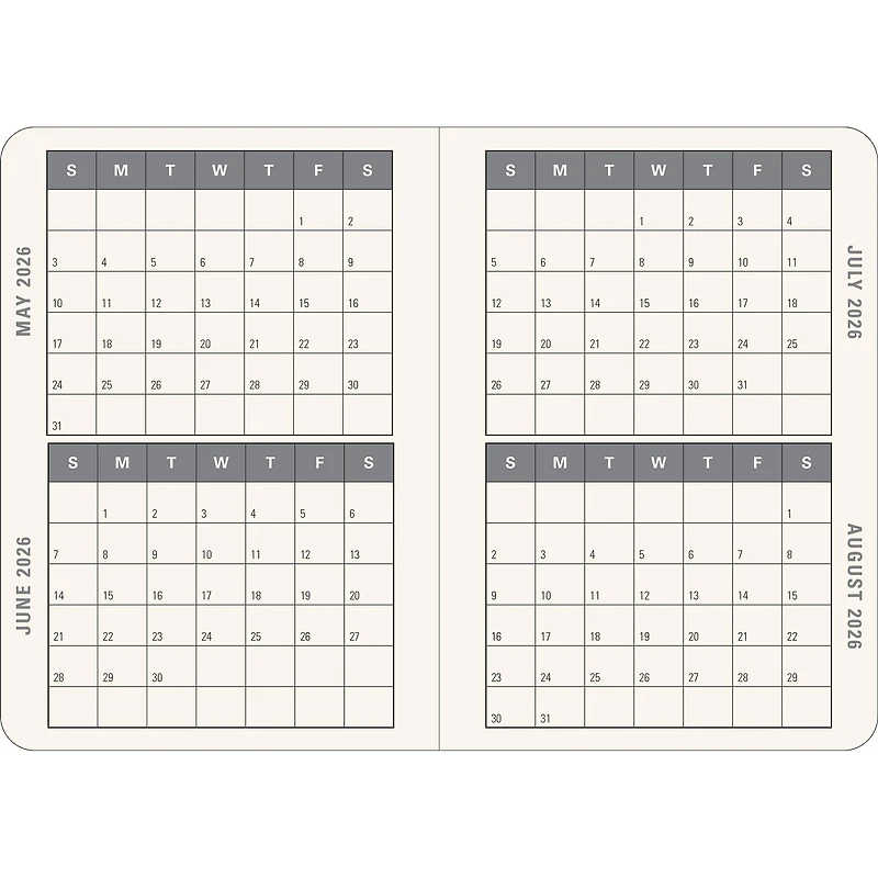 Amethyst Butterflies 2025-2026 Engagement Calendar