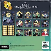 Nightmare Before Christmas Exclusive with Decal 2026 Deluxe Wall Calendar