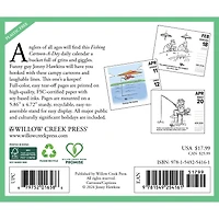 Fishing Cartoon A Day By Jonny Hawkins 2026 Box Calendar