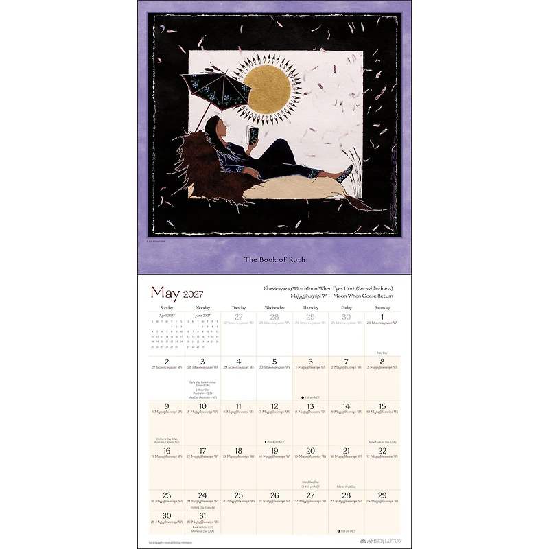 Lakota Way 2027 Wall Calendar - Online Only
