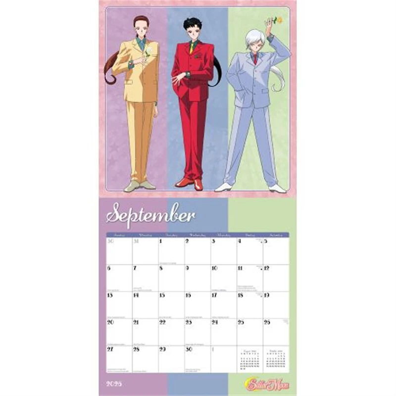 Sailor Moon 2026 Wall Calendar