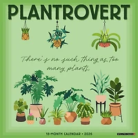 Plantrovert 2026 Wall Calendar