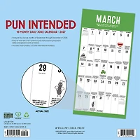 Pun Intended 2027 Wall Calendar