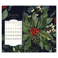 Midnight Garden Postcard 2026 Easel Calendar - Online Only