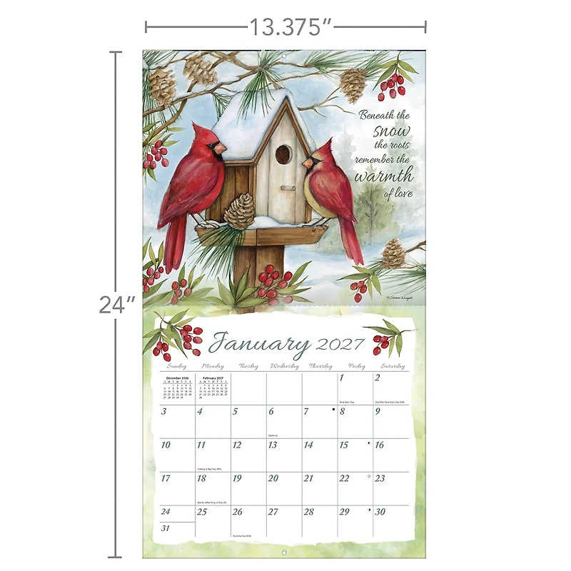 A Year Of Remembrance 2027 Wall Calendar - Online Only