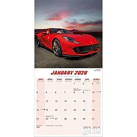 Ferrari 2026 Wall Calendar