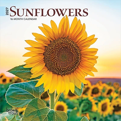 Sunflowers 2027 Mini Calendar