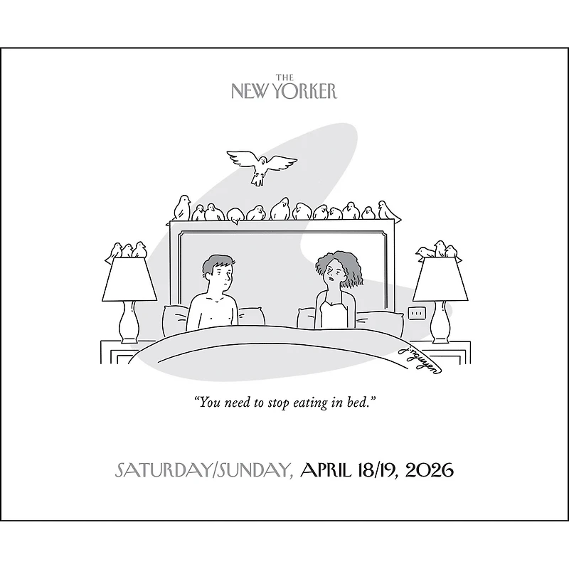 Cartoons From The New Yorker 2026 Box Calendar