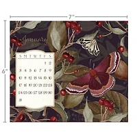 Midnight Garden Postcard 2027 Easel Calendar - Online Only