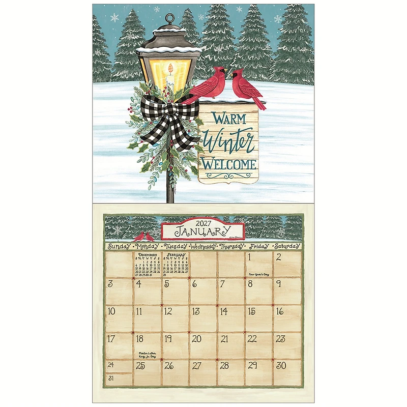 Coming Home 2027 Wall Calendar
