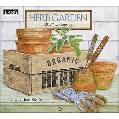 Herb Garden 2027 Wall Calendar - Online Only