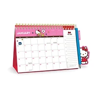 Hello Kitty Playful Pink 2026 Easel Calendar - Online Only