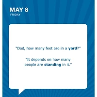 Dad Jokes 2026 Box Calendar