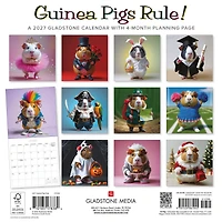 Guinea Pigs Rule! 2027 Wall Calendar