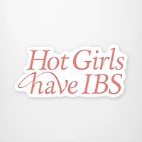 Hot Girls IBS Vinyl Sticker