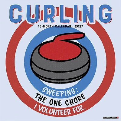 Curling 2027 Wall Calendar