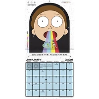Rick And Morty 2026 Mini Calendar