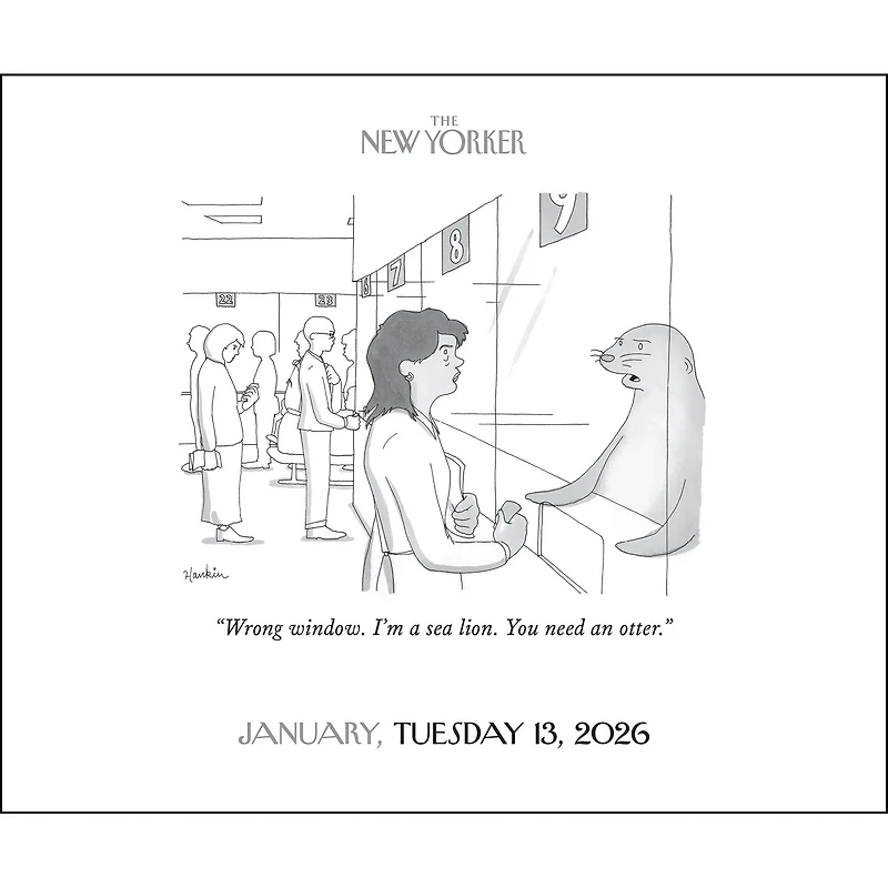 Cartoons From The New Yorker 2026 Box Calendar