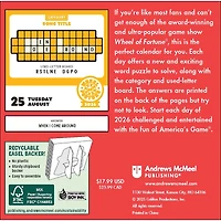 Wheel Of Fortune 2026 Box Calendar