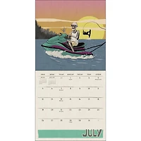 Death Takes A Holiday 2026 Wall Calendar