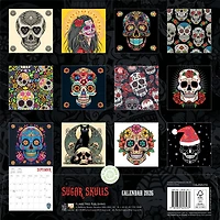 Sugar Skulls 2026 Wall Calendar - Online Only