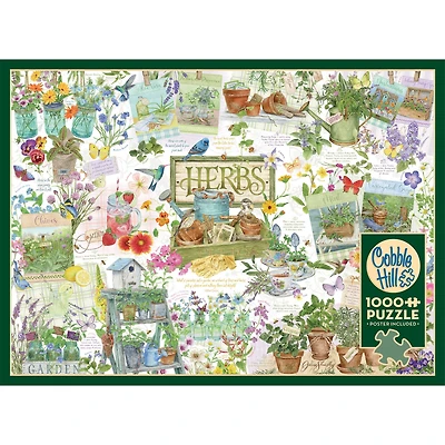Herb Garden 1000 Piece Puzzle Cobble Hill