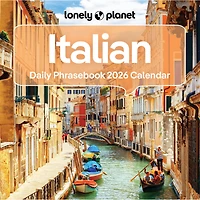Lonely Planet: Italian Phrasebook 2026 Box Calendar - Online Only