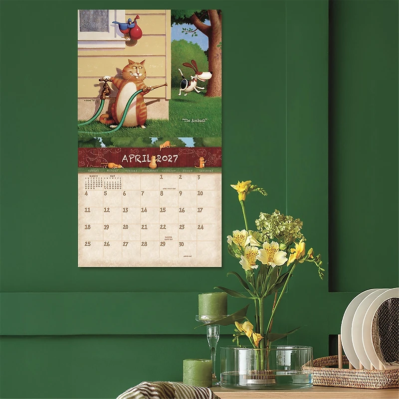 A Cat's Life 2027 Wall Calendar