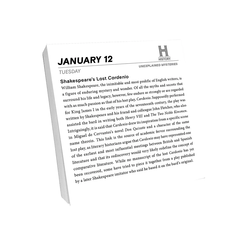 Unexplained Mysteries 2027 Box Calendar