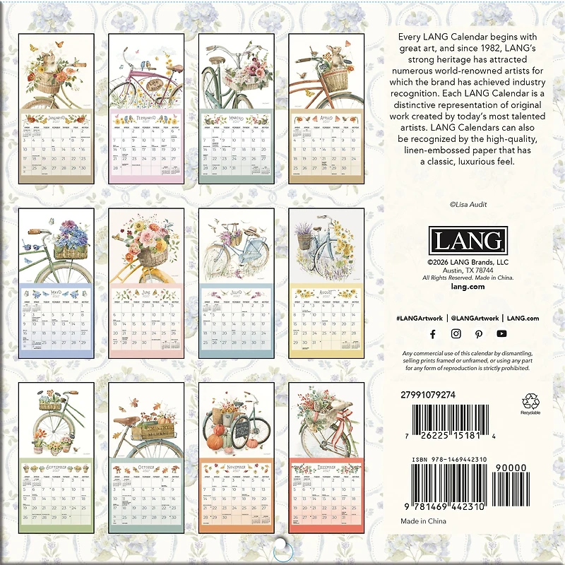 A Beautiful Ride 2027 Mini Calendar