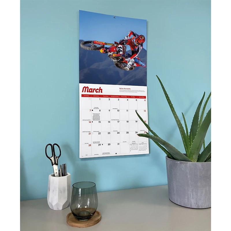 Motocross 2027 Wall Calendar