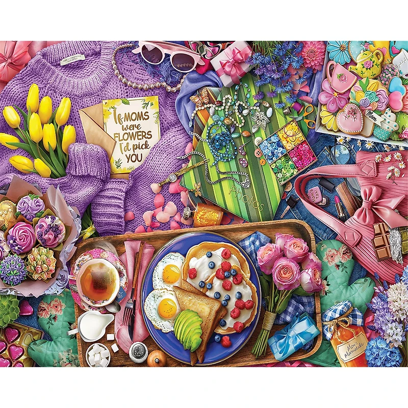 Love You Mom 1000 Piece Puzzle - Online Only