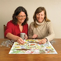 A Happy Gnome Life 1000 Piece Puzzle