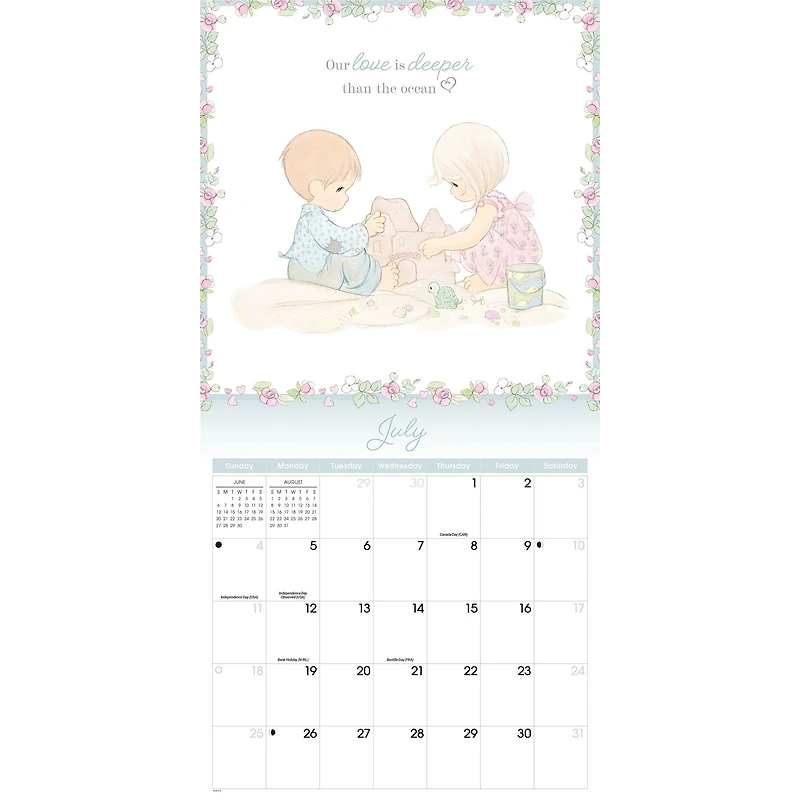 Precious Moments 2027 Wall Calendar