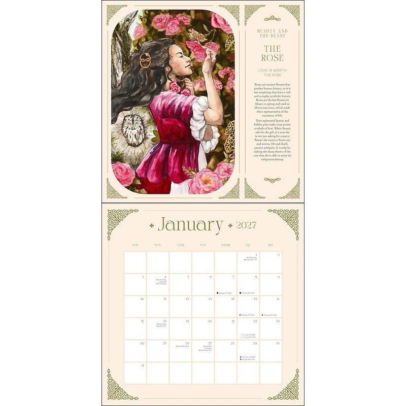 Fairytale 2027 Wall Calendar