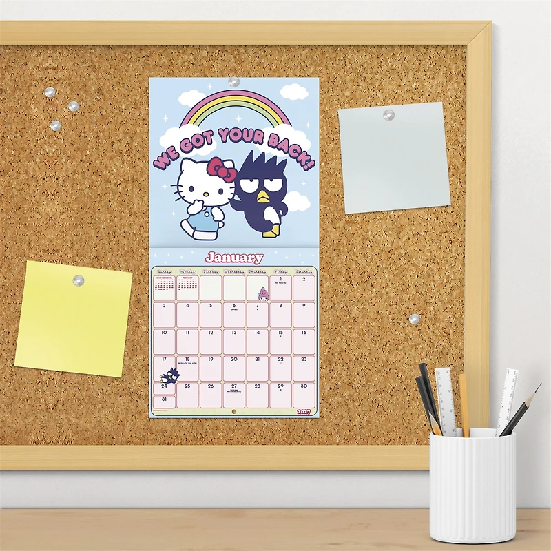 Hello Kitty and Friends 2027 Mini Calendar