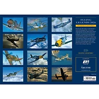 Flying Legends Oversized Wall  2026 Calendar